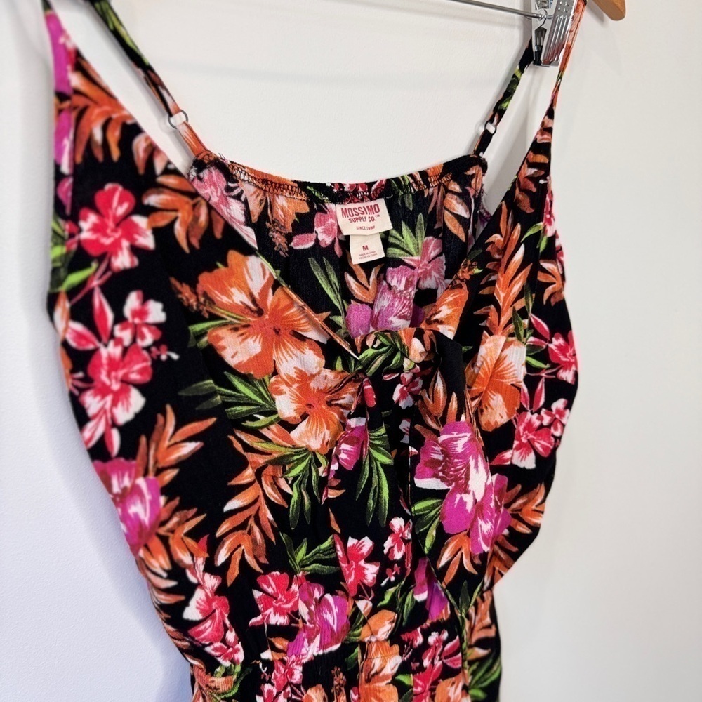 Mossimo Floral Stretchy Women’s Romper (M) - Picture 3 of 6
